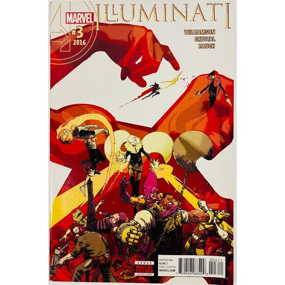 Marvel Comics Illuminati Issues #1 2 3 4 Full Set 2015 2016 Digital Edition - Picture 4 of 5